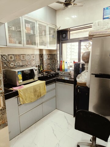 Kitchen in 1 RK Apartment at Sadguru Prasad, Parel – for Rent