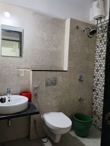 Bathroom in 2 BHK Apartment at Ravima Newton Homes, Hadapsar – for Rent