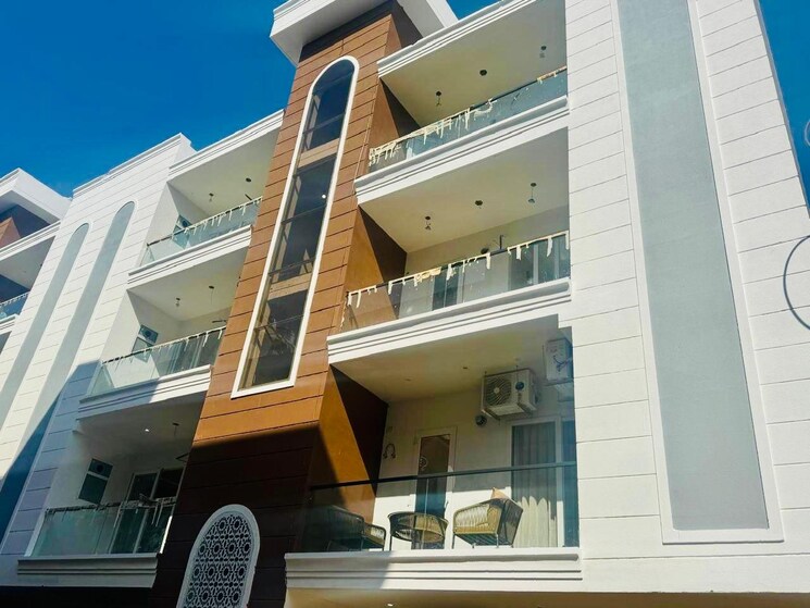 Exterior View, vip road 3 Bedroom 1300 Sq.Ft. Independent House In Vip Road Zirakpur 8306495