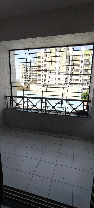 Balcony in 2 BHK Apartment at Guru Prasad Sant Meera Apartment, Bavdhan – for Rent