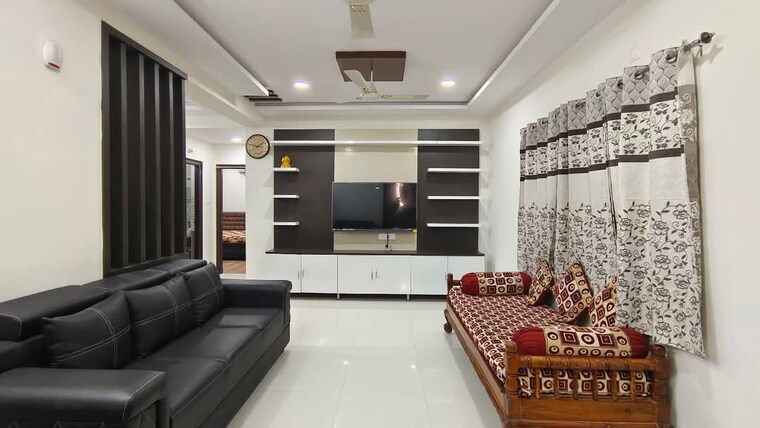 Living Room, bachupally 2 Bedroom 1208 Sq.Ft. Apartment In Bachupally Hyderabad 8306844