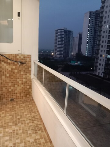 Balcony in 3 BHK Apartment at Omaxe Lake, North Mullanpur – for Rent