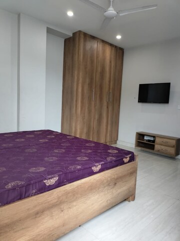 Bedroom in 1 BHK Builder Floor at Ansal Sushant Lok I, Sector 43 – for Rent
