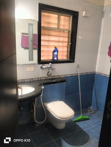 Bathroom in 2 BHK Apartment at Raheja Vistas Phase II, Mohammadwadi – for Rent