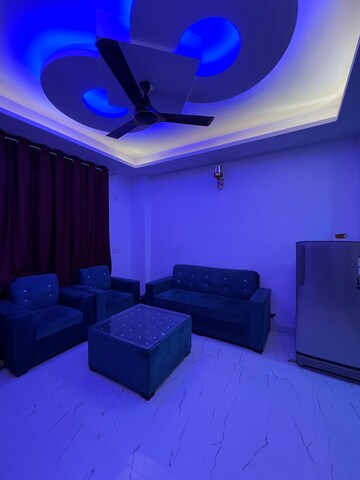 Living Room in 1 BHK Builder Floor at Saket – for Rent
