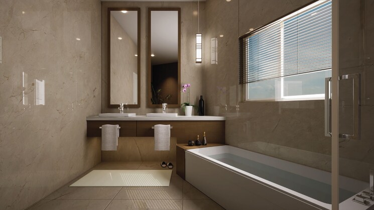 Bathroom, whitefield 3 Bedroom 3647 Sq.Ft. Apartment In Whitefield Bangalore 8306973