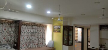 Living Room in 3 BHK Apartment at Lodha Amara, Kolshet Road – for Rent