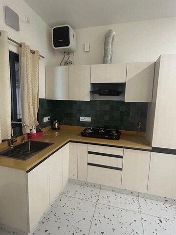 Kitchen in 1 RK Builder Floor at Green Park – for Rent