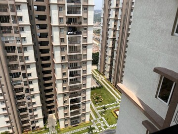 Staircase in 3 BHK Apartment at Movie Towers, Kokapet – for Rent