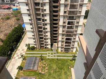 Staircase in 3 BHK Apartment at Movie Towers, Kokapet – for Rent