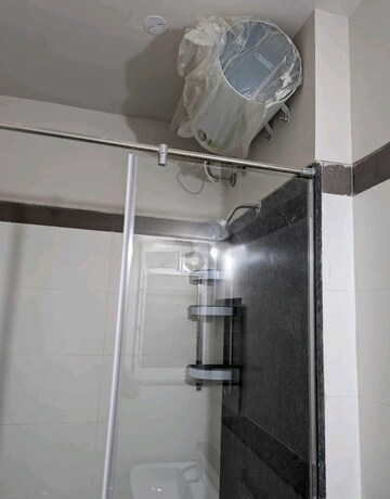 Bathroom in 2 BHK Apartment at Rustomjee Urbania Azziano, Majiwada – for Rent