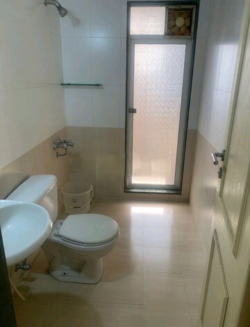 Bathroom in 2 BHK Apartment at Hiranandani Estate, Ghodbunder Road – for Rent