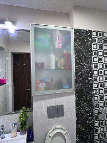 Bathroom in 2 BHK Apartment at Omkar Ananta, Goregaon East – for Rent