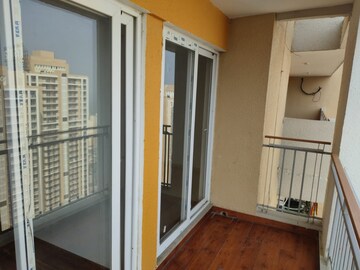 Balcony in 3.5 BHK Apartment at Rishita Manhattan, Gomti Nagar – for Rent