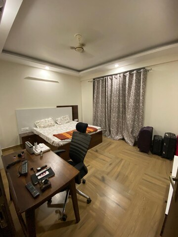 Bedroom in 1 BHK Builder Floor at Vipul Square, Sushant Lok I – for Rent