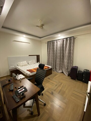 Living Room in 1 BHK Builder Floor at Vipul Square, Sushant Lok I – for Rent