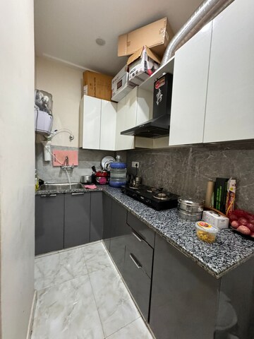 Kitchen in 1 BHK Builder Floor at Vipul Square, Sushant Lok I – for Rent