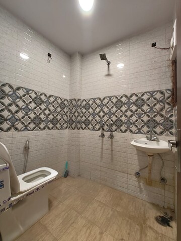 Bathroom in 1 BHK Builder Floor at Govindpuri – for Rent