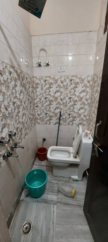Bathroom in 1 RK Builder Floor at Govindpuri – for Rent