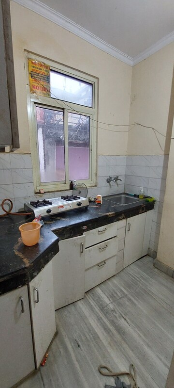 Kitchen in 1 RK Builder Floor at Govindpuri – for Rent