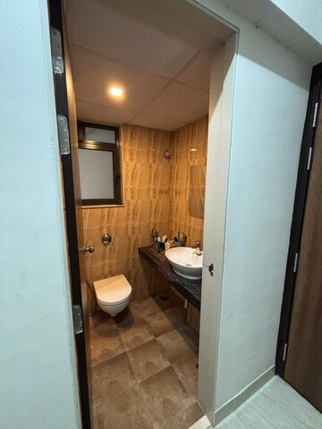 Bathroom in 2 BHK Apartment at Lodha Crown Quality Homes, Majiwada – for Rent