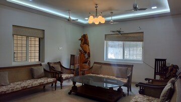 Living Room in 3 BHK Apartment at Jubilee Hills – for Rent