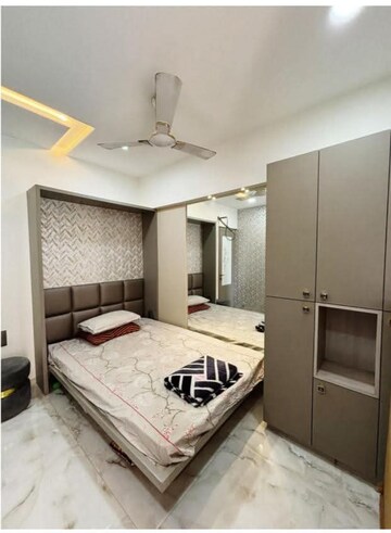 Bedroom in 2 BHK Apartment at Rustomjee Urbania Azziano, Majiwada – for Rent