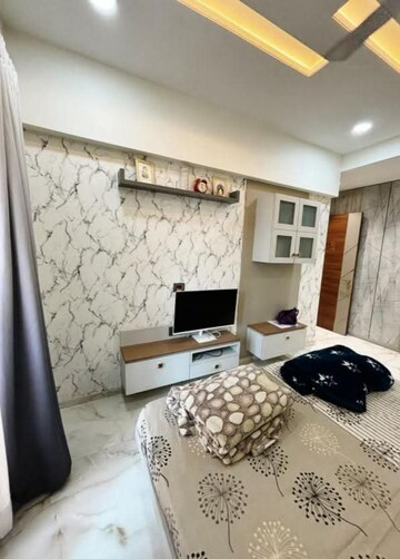 Bedroom in 2 BHK Apartment at Rustomjee Urbania Azziano, Majiwada – for Rent