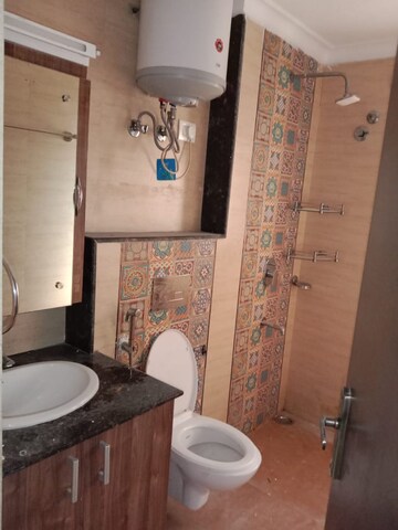 Bathroom in 3 BHK Apartment at Unitech The Residences Gurgaon, Sector 33 – for Rent