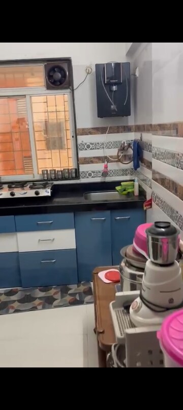 Kitchen in 1 BHK Apartment at Samrudhi CHS, Kurla East – for Rent