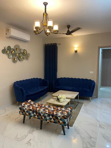 Living Room in 2 BHK Apartment at M3M Skywalk, Sector 74 – for Rent
