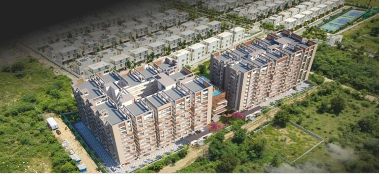 Exterior View, vaibhavi-vihaan-shikhara 3 Bedroom 2530 Sq.Ft. Apartment In Tellapur Hyderabad 8307440