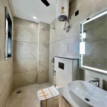 Bathroom in 4 BHK Builder Floor at Ansal API Esencia, Sector 67 – for Sale