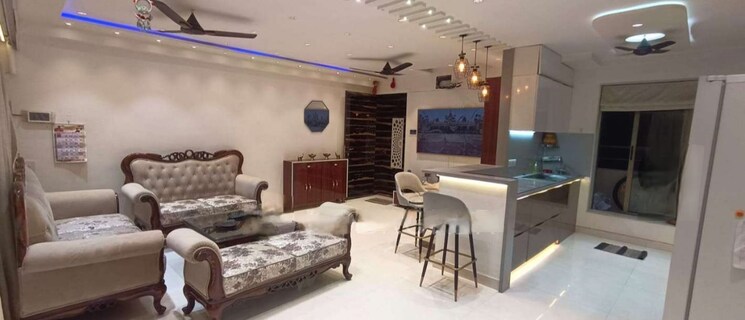 Living Room, neelkanth-greens 3 Bedroom 1600 Sq.Ft. Apartment In Manpada Thane 8307482