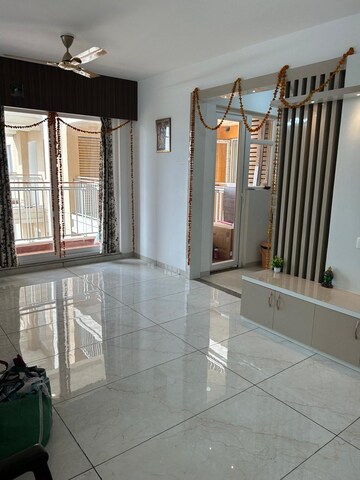 Living Room in 2 BHK Apartment at Rishita Manhattan, Gomti Nagar – for Sale