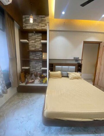 Bedroom in 3 BHK Apartment at Gala Pride Palms, Kolshet Road – for Rent