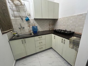 Kitchen in 3 BHK Builder Floor at Freedom Fighters Enclave – for Rent