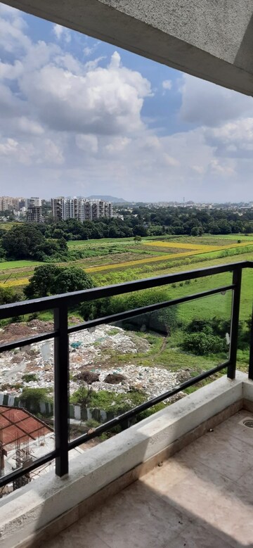 Balcony in 3 BHK Apartment at Mantra Moments, Moshi – for Rent