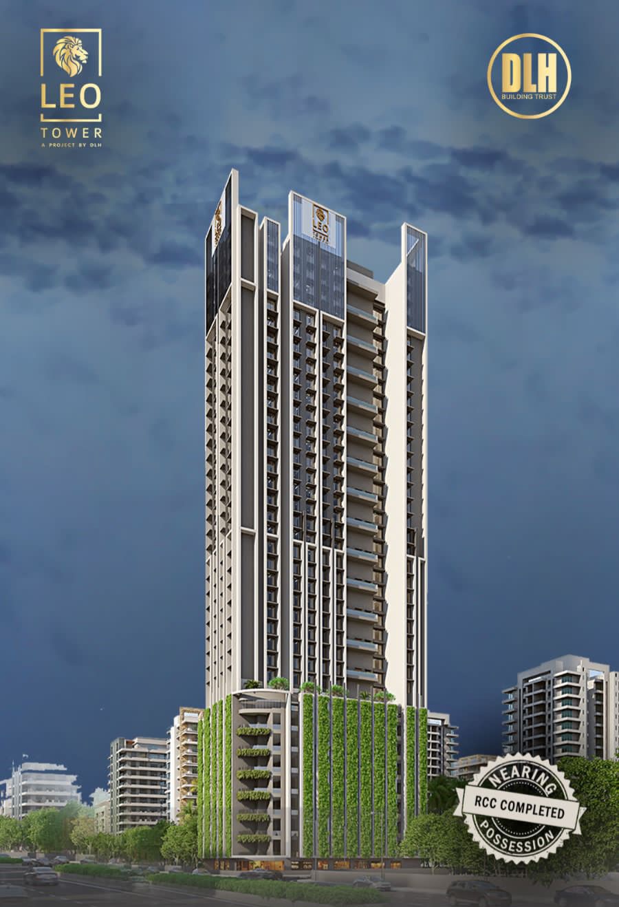 2 BHK 660 Sq.Ft. Apartment in Dev Leo Tower