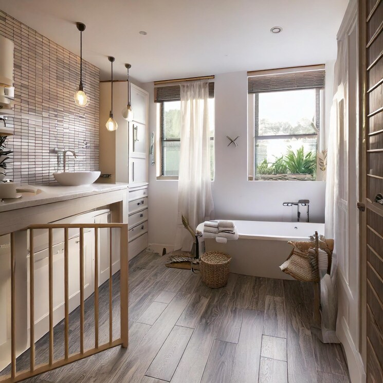 Balcony, ruchi-active-acres 3 Bedroom 1802 Sq.Ft. Apartment In Tangra Kolkata 8307602