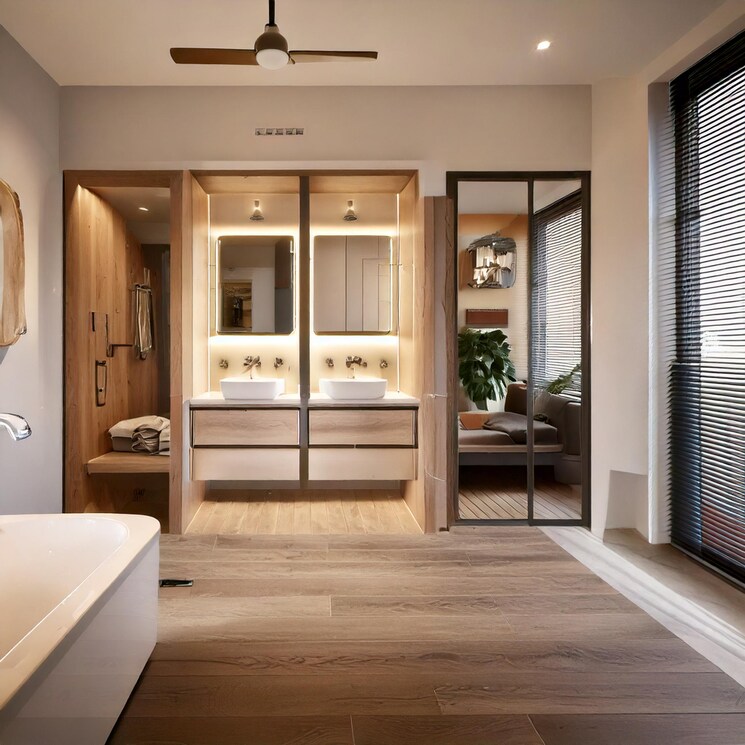 Bathroom, east kolkata township 2 Bedroom 802 Sq.Ft. Apartment In East Kolkata Township Kolkata 8307628