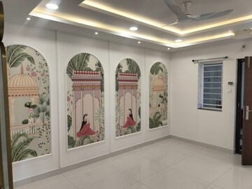 Building Lobby in 3 BHK Apartment at My Home Tarkshya, Kokapet – for Rent