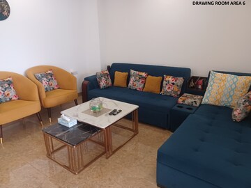 Living Room in 3 BHK Builder Floor at Sushant Lok Iii – for Rent