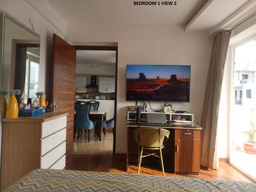 Living Room in 3 BHK Builder Floor at Sushant Lok Iii – for Rent