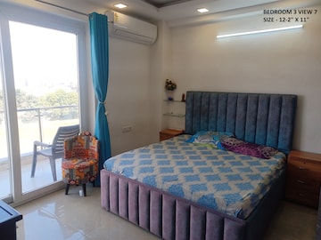 Bedroom in 3 BHK Builder Floor at Sushant Lok Iii – for Rent