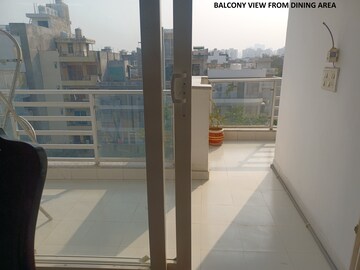 3 BHK Builder Floor – Exterior View View at Sushant Lok Iii - for Rent