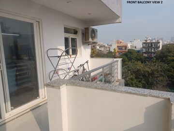 Balcony in 3 BHK Builder Floor at Sushant Lok Iii – for Rent