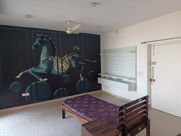Living Room in 3.5 BHK Apartment at Emaar Palm Gardens, Sector 83 – for Sale