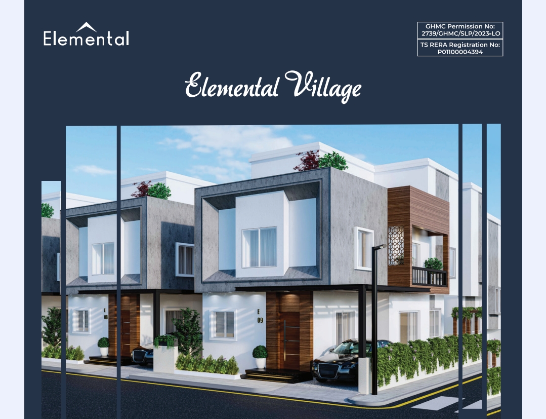 4 BHK 182 Sq.Yd. Villa in Elemental Village