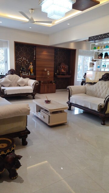 Living Room in 3 BHK Apartment at Yash Apartments Model Colony, Model Colony – for Sale